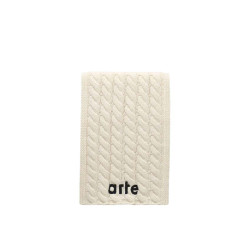Arte Textured Logo Scarf 