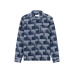 Les Deux Layton Denim Jacquard Overshirt