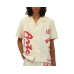 Arte Red Print Shirt 