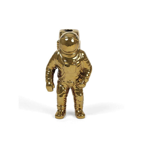 Seletti Cosmic Diner Starman Vase Gold