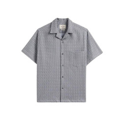 Portuguese Flannel Abstract Tile Shirt