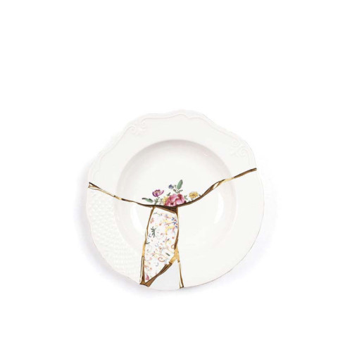 Seletti Kintsugi Soup plate