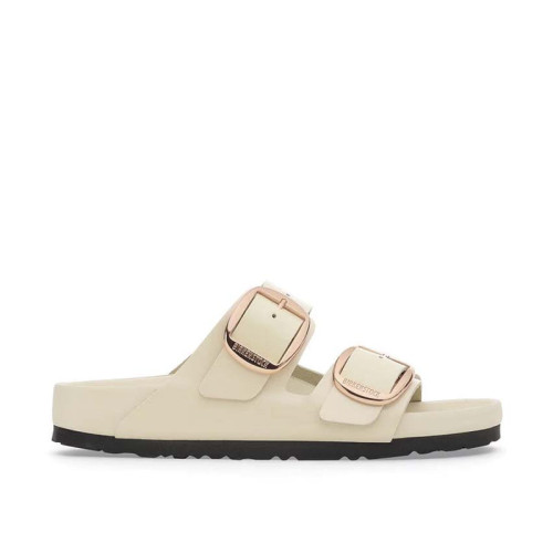Birkenstock Arizona Big Buckle Natural Leather Patent