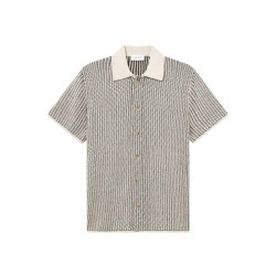 Les Deux Easton Knitted SS Shirt Les Deux Easton Knitted SS Shirt