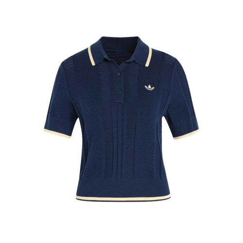 Adidas Cable Knit Cali Tee Polo 