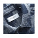 Les Deux Layton Denim Jacquard Overshirt