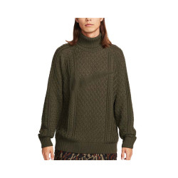 Nike Life Cable Knit Turtleneck Jumper Nike Life Cable Knit Turtleneck Jumper