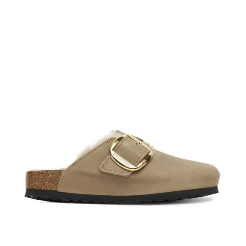 Birkenstock Boston Big Buckle Shearling