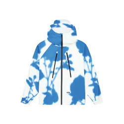 Arte Blue Flower Technical Jacket